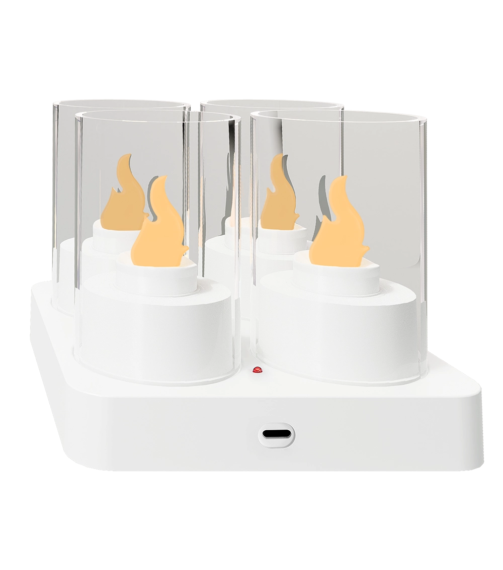 Wine Bottle Flame Lamp
