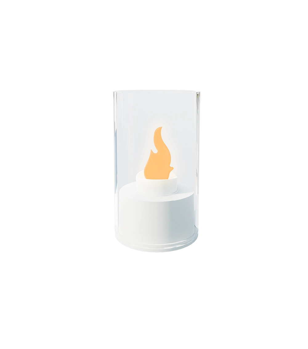 Wine Bottle Flame Lamp