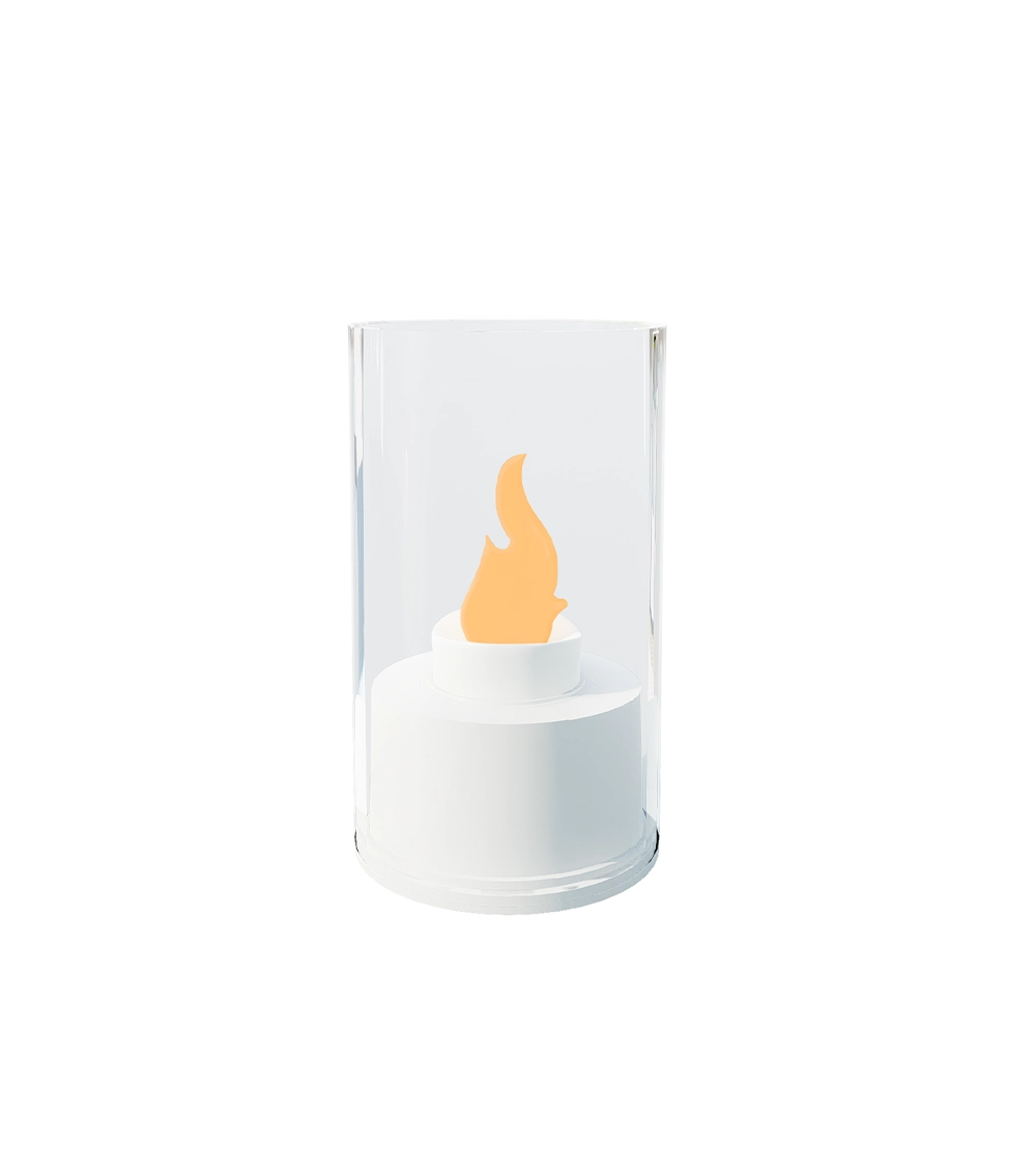 Wine Bottle Flame Lamp